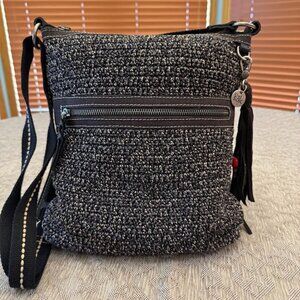 The Sak Lucia Women's Urban Static Crocheted Crossbody Bag